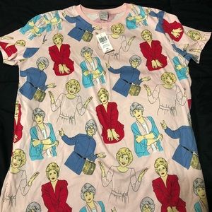 Cakeworthy Golden Girls AOP All Over Print tee medium